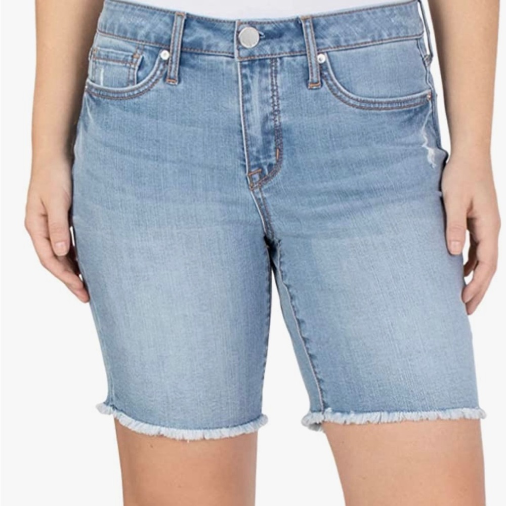 Seven7 Women’s Sunset Bermuda Denim Short